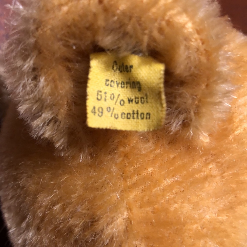 STEIFF Pair Vintage Estate Leo The Lion and Lioness JOINTED Stuffed Animal Toys - Picture 8 of 10